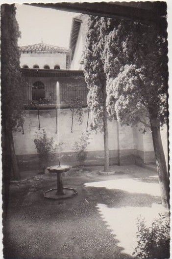 POSTAL DE GRANADA. LA ALHAMBRA. PATIO DE LA REJA