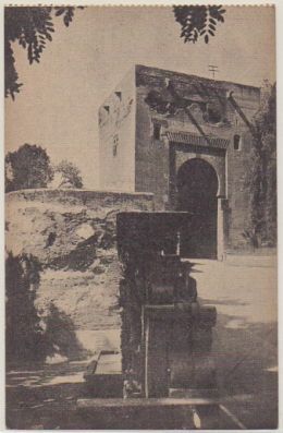 POSTAL ANTIGUA DE GRANADA. LA MEZQUITA