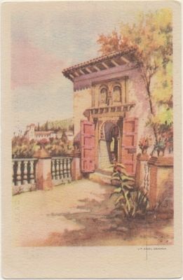 POSTAL  DE GRANADA. SOUVENIR A GRANADA