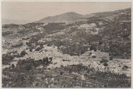POSTAL DE GRANADA. LANJARON. VISTA GENERAL