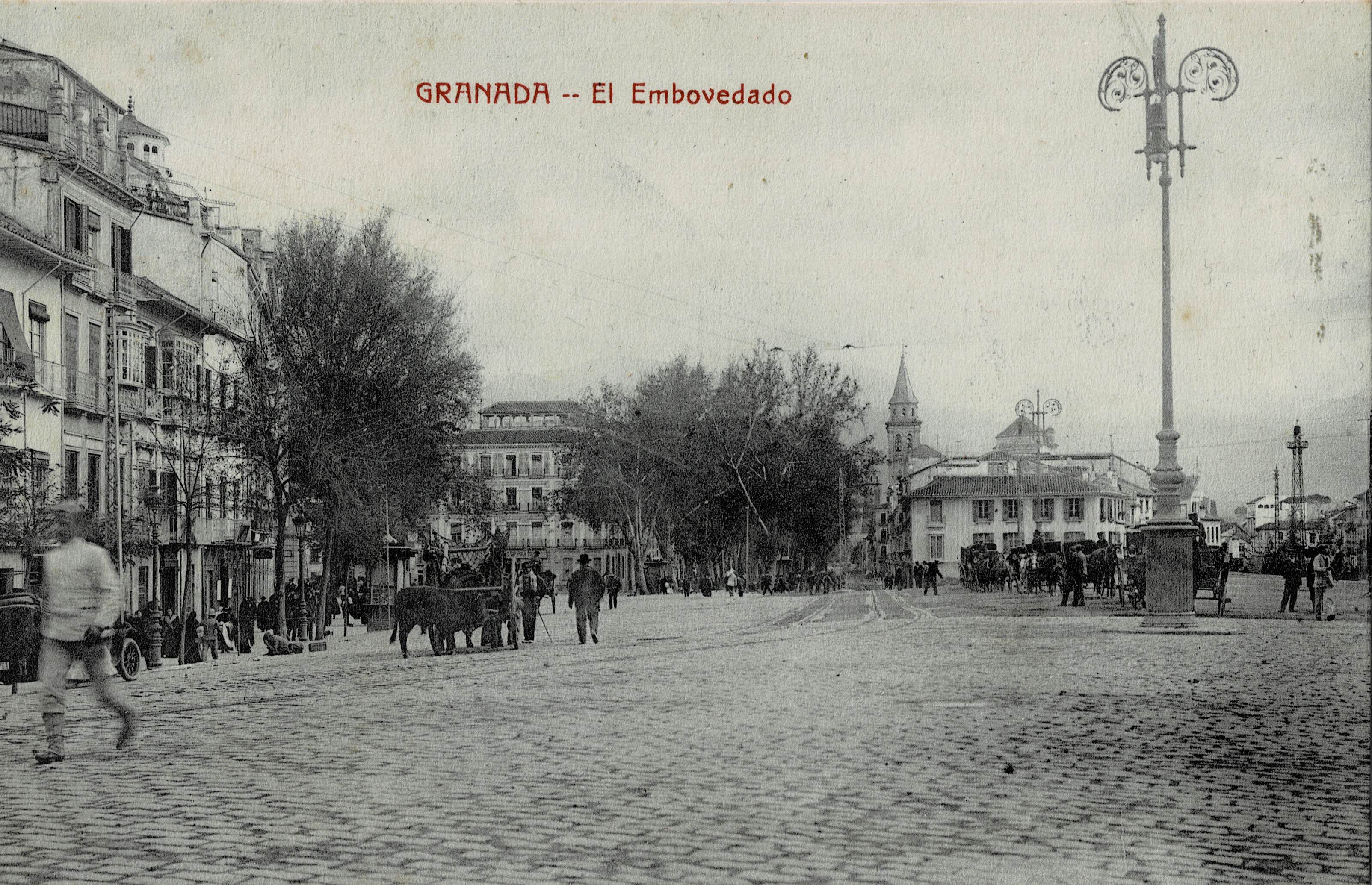 POSTAL ANTIGUA DE GRANADA. EL EMBOVEDADO