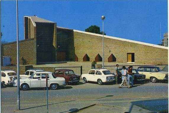 POSTAL DE PUNTA UNBRIA. HUELVA. NUEVA IGLESIA.
