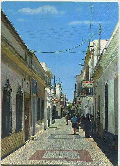 POSTAL DE HUELVA. ISLA CRISTINA. CALLE CARMEN Nº 78