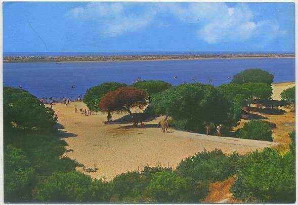 POSTAL DE HUELVA. CARTAYA. PLAYA DEL ROMPIDO Nº 13