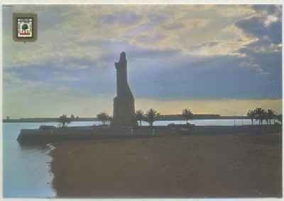 POSTAL DE HUELVA. MONUMENTO A COLON