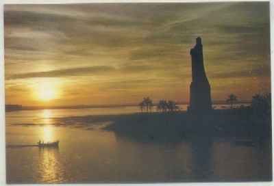 POSTAL DE HUELVA. MONUMENTO A CRISTOBLA COLON