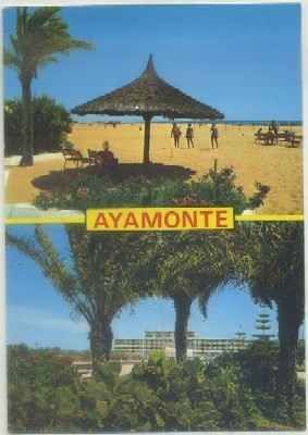 POSTAL DE HUELVA. AYAMONTE. PLAYA ISLA CANELA