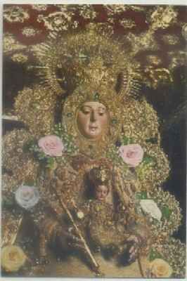 POSTAL DE HUELVA. AYAMONTE. NTRA. SRA. VIRGEN DEL ROCIO