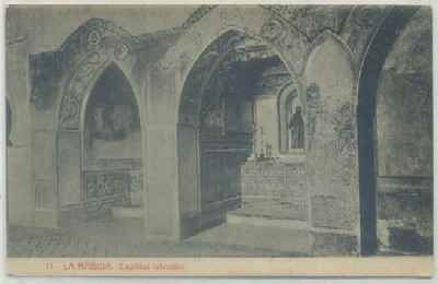 POSTAL ANTIGUA DE HUELVA. LA RABIDA. CAPILLAS LATERALES Nº 1