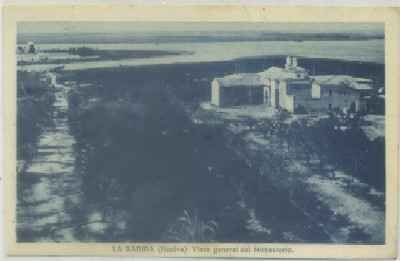 POSTAL ANTIGUA DE HUELVA. LA RABIDA. VISTA GENERAL DEL MONASTERIO