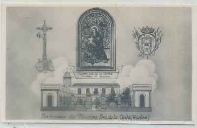 POSTAL ANTIGUA DE HUELVA. SANTUARIO DE NUESTRA SEÑORA DE LA CINTA