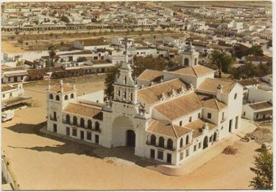 POSTAL DE HUELVA. ALMONTE. SANTUARIO DE NTRA. SRA. DEL ROCIO