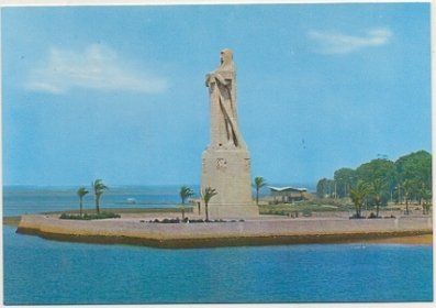 POSTAL DE HUELVA. MONUMENTO A COLON