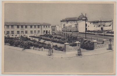 POSTALANTIGUA  DE HUELVA. JARDINES PUBLICO
