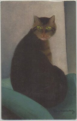 POSTAL DE ANIMALES. GATOS Nº 83