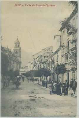 POSTAL ANTIGUA DE JAEN. CALLE DE BERNABE SORIANO