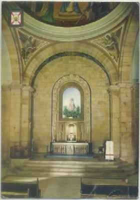 POSTAL DE JAEN. LINARES. INTERIOR Y CAMARIN DE LA VIRGEN. IGLESIA DE LINAREJOS