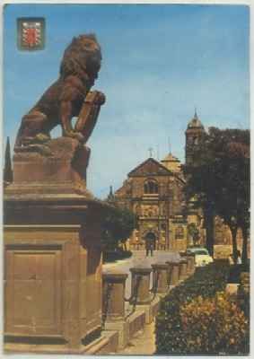 POSTAL DE JAEN. UBEDA. IGLESIA DEL SALVADOR