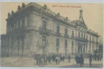 POSTAL ANTIGUA DE JAEN. PALACIO DE LA DIPUTACION