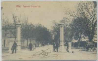 POSTAL ANTIGUA DE JAEN. PASEO DE ALFONSO Xlll