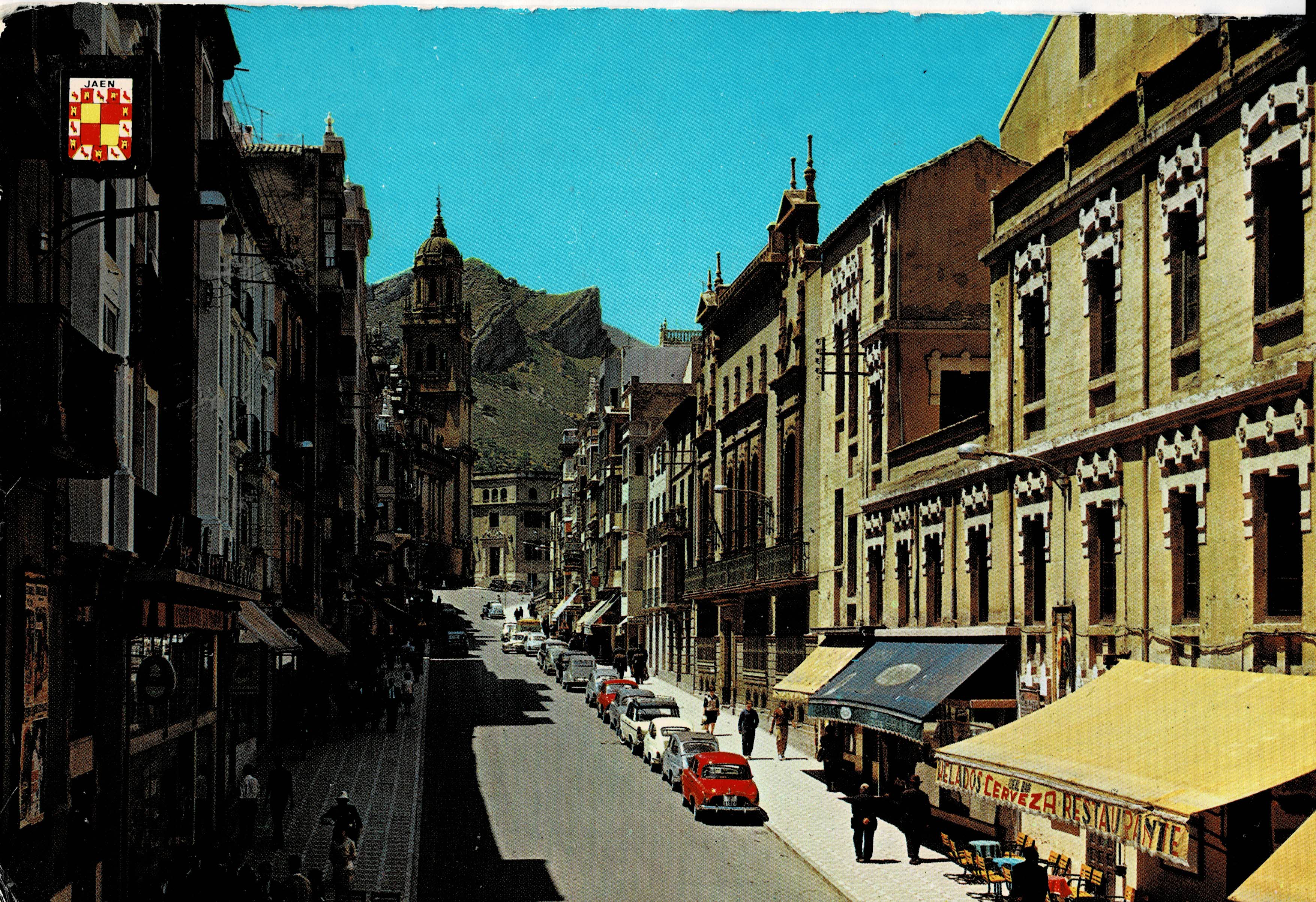 POSTAL MODERNA DE JAEN. CALLE BERNABE SORIANO