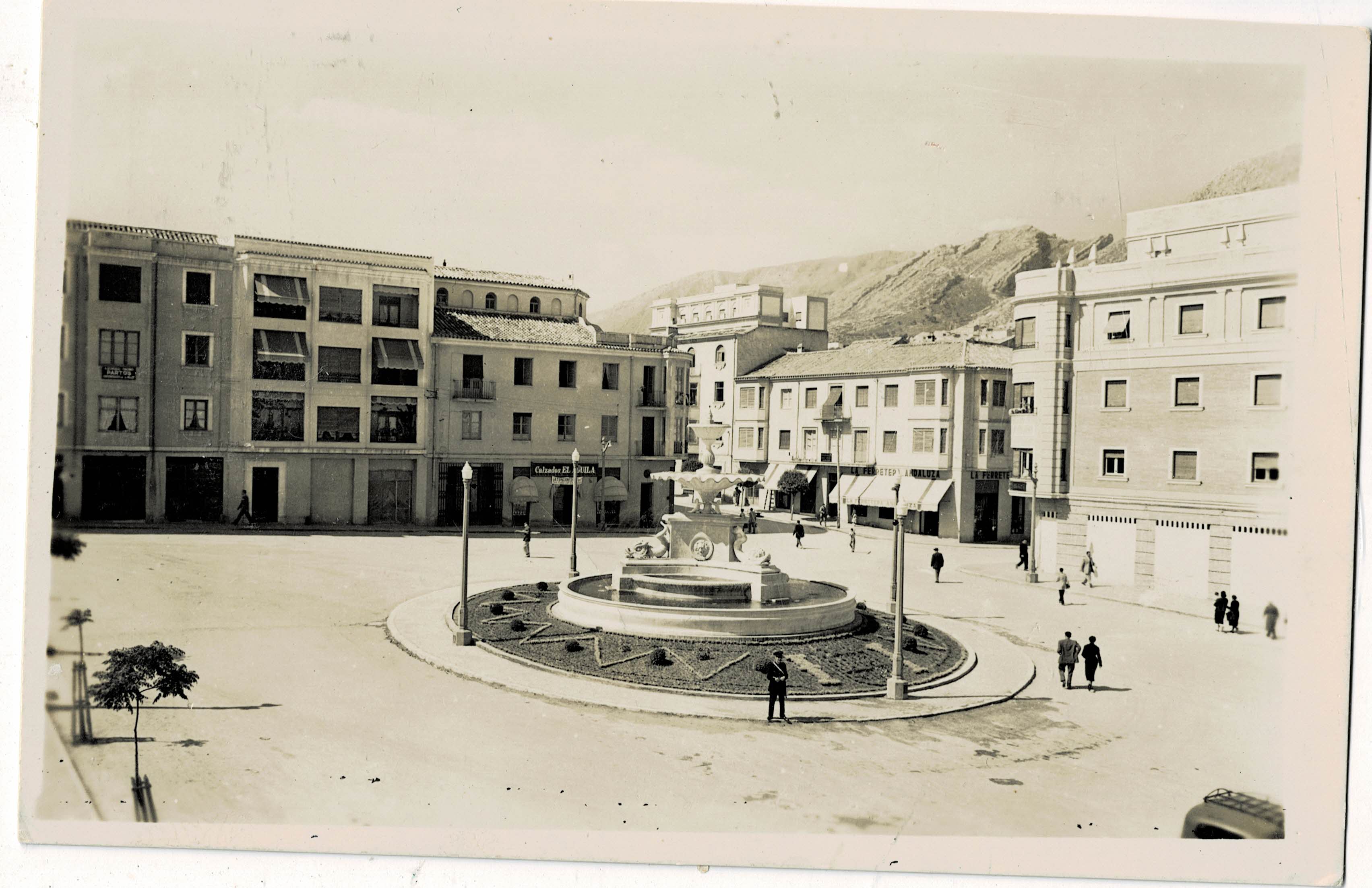 POSTAL MODERNA DE JAEN. PLAZA DE COCA DE LA PIÑERA