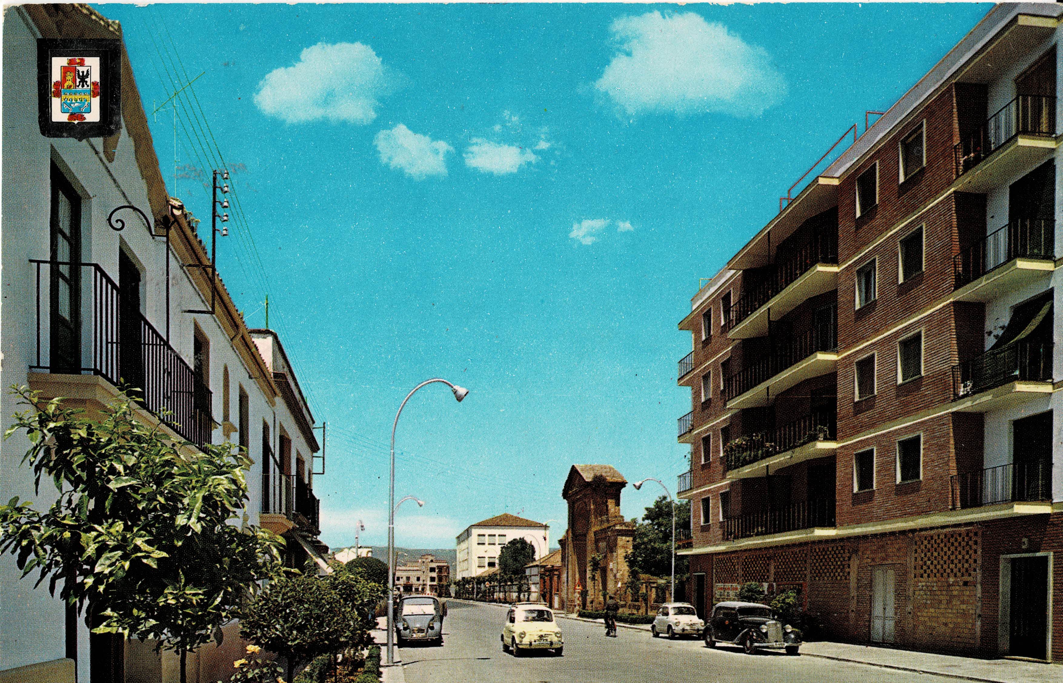 POSTAL MODERNA DE JAEN. ANDUJAR. AVENIDA CAMINO ALONSO VEGA