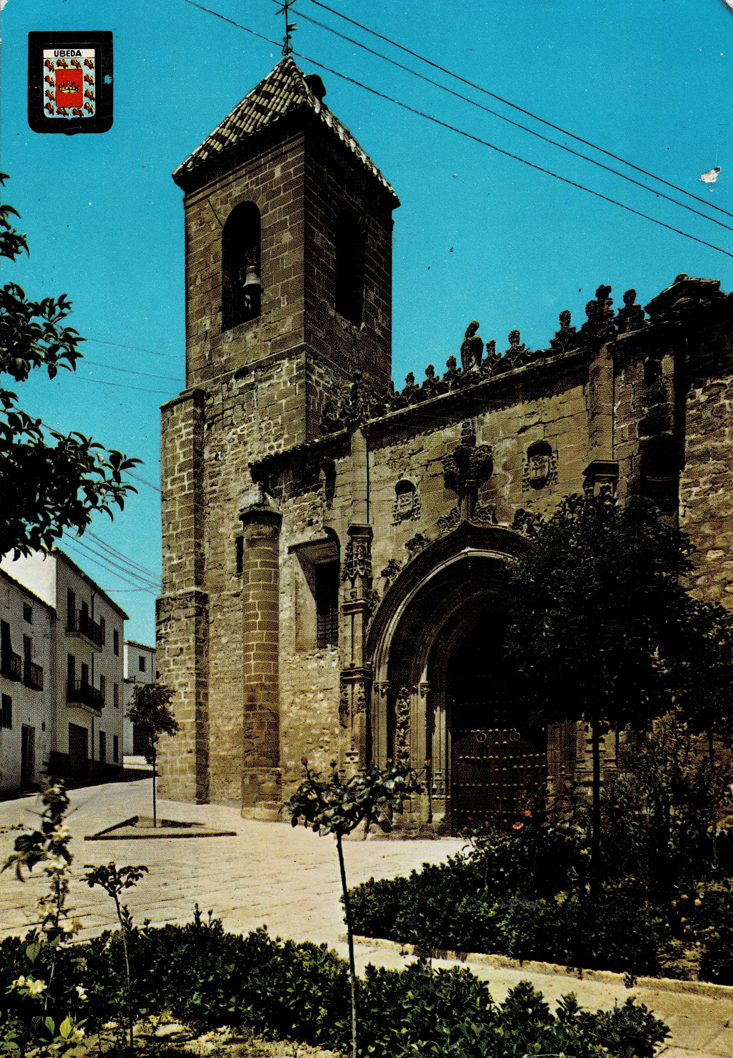 POSTAL MODERNA DE JAEN. UBEDA. SAN NICOLAS FACHADA MEDIODIA