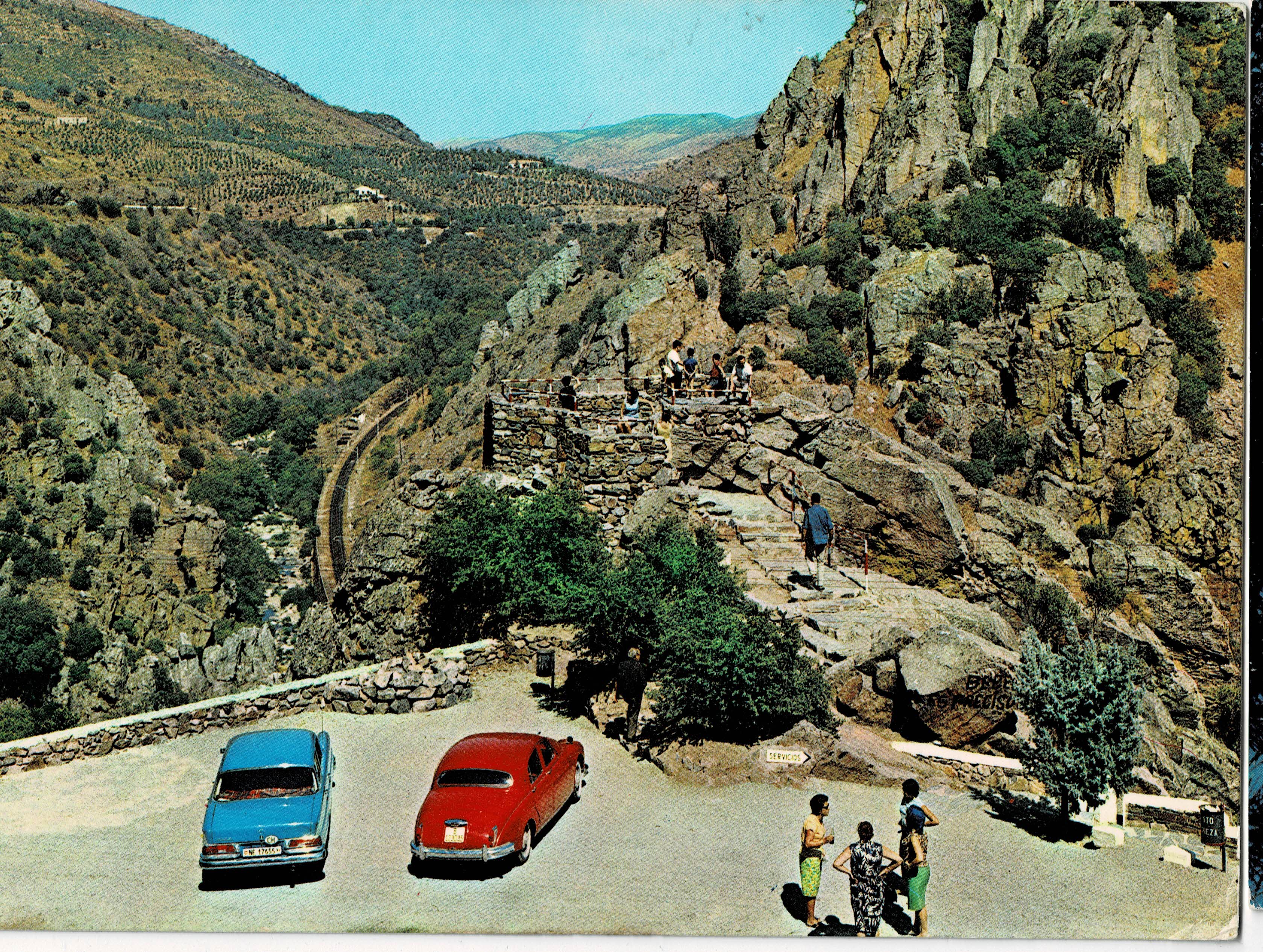POSTAL MODERNA DE JAEN. EL DESFILADERO DE DESPEÑAPERROS