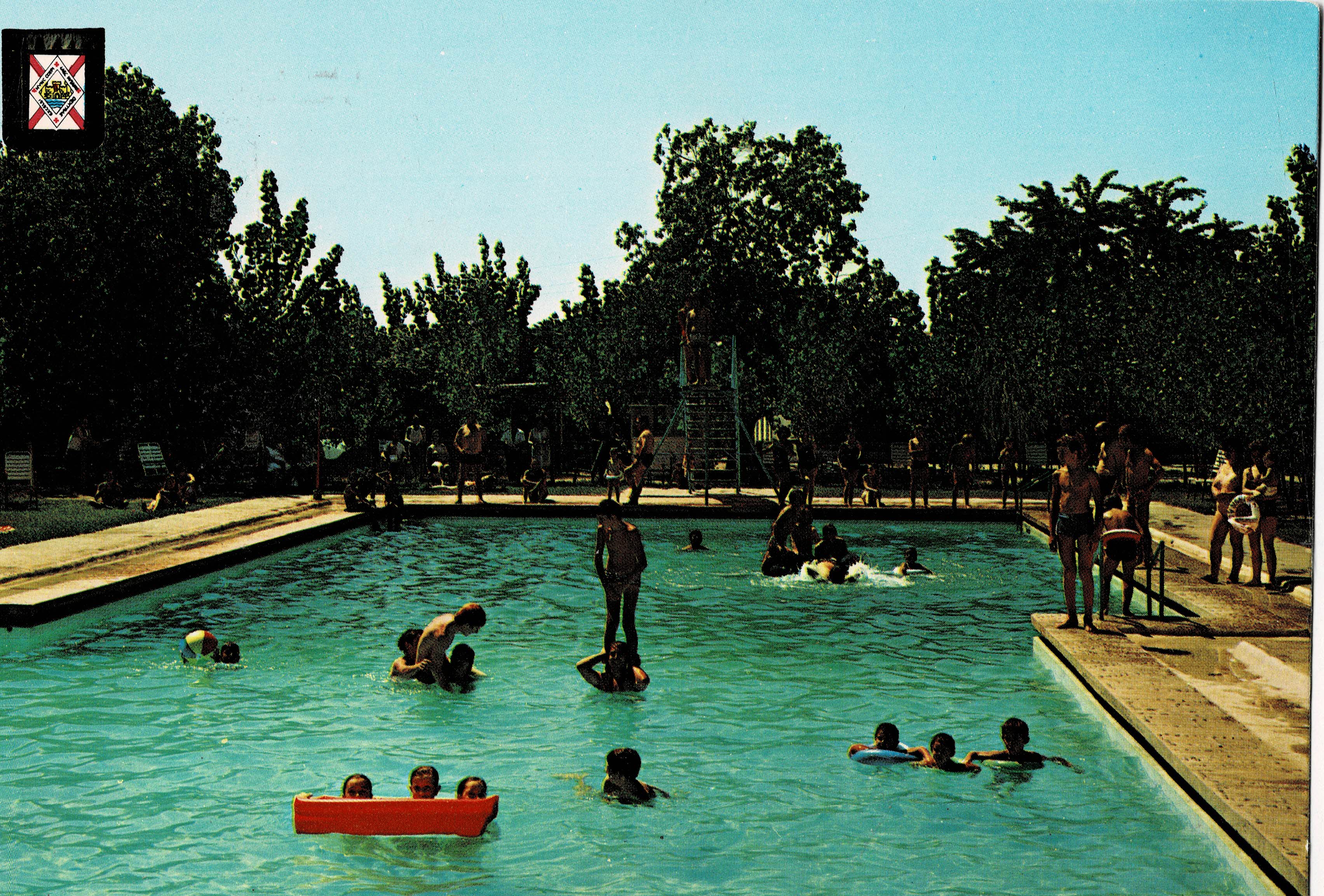 POSTAL MODERNA DE JAEN. LINARES. PISCINA SIGLO XX