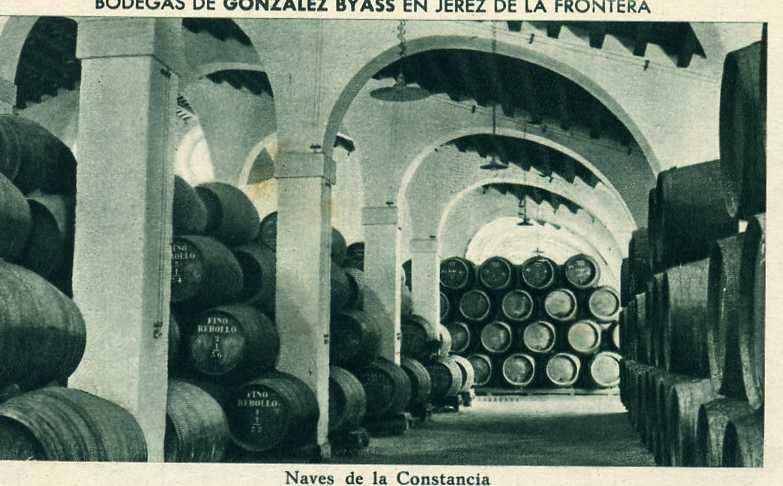 POSTAL DE JEREZ. GONZALEZ BYASS. NAVES DE LA CONSTANCIA Nº43