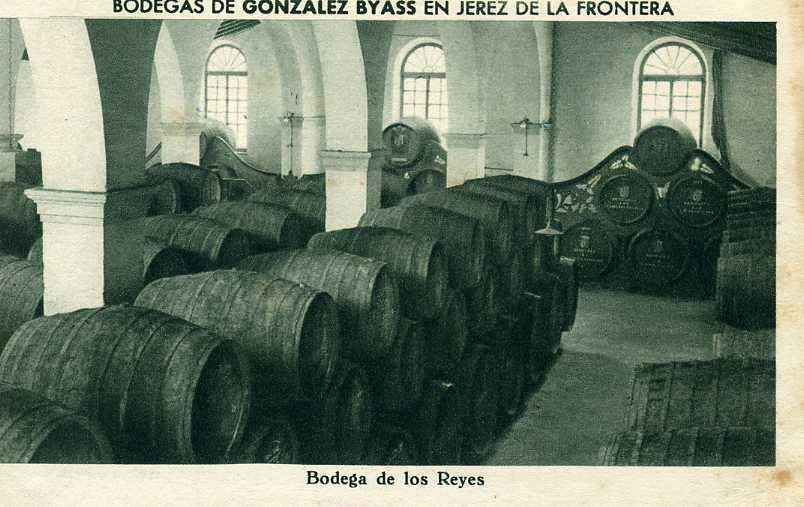 POSTAL DE JEREZ. GONZALEZ BYASS. BODEGAS DE LOS REYES Nº46