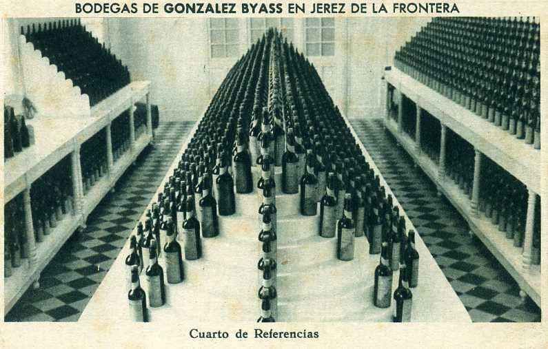 POSTAL DE JEREZ. GONZALEZ BYASS. CUARTO DE REFERENCIAS. Nº5
