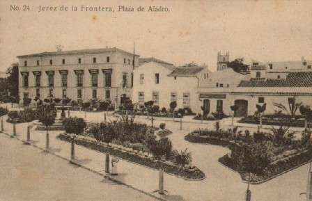 POSTAL ANTIGUA DE JEREZ DE LA FRONTERA. PLAZA DE ALADRO.