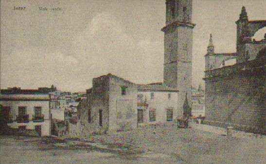 POSTAL ANTIGUA DE JEREZ DE LA FRONTERA. VISTA PARCIAL.