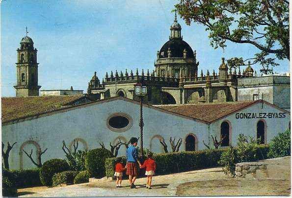 POSTAL DE JEREZ DE LA FRONTERA Nº 13. IGLESIA COLEGIAL. VISTA POSTERIOR