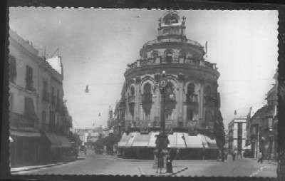 POSTAL DE JEREZ DE LA FRONTERA. CADIZ. CALLE DE J. ANTONIO PRIMO DE RIVERA Y SANTA MARIA