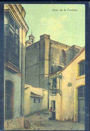 POSTAL DE JEREZ DE LA FRONTERA. CADIZ. CALLE RINCON MALILLO
