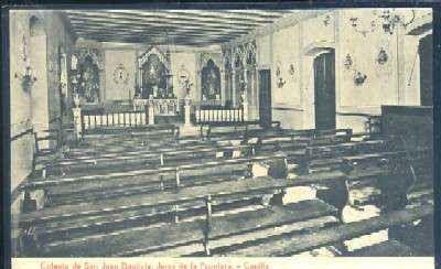 POSTAL DE JEREZ DE LA FRONTERA. CADIZ. COLEGIO DE SAN JUAN BAUTISTA - CAPILLA
