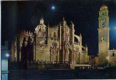 POSTAL DE JEREZ DE LA FRONTERA. CADIZ. COLEGIATA