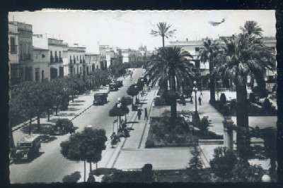 POSTAL DE JEREZ DE LA FRONTERA ( CADIZ ) AVDA DEL GENERAL FRANCO