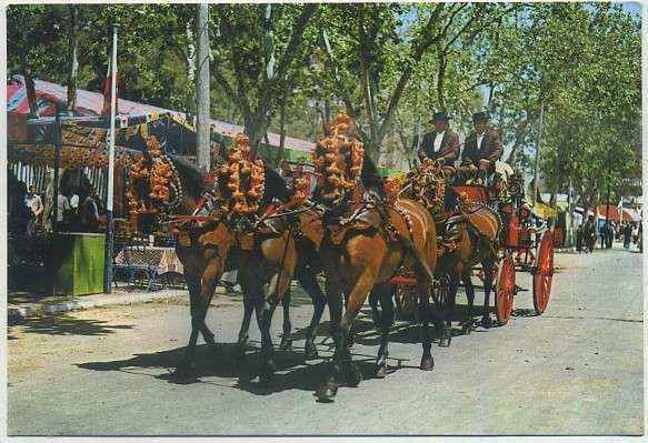 POSTAL DE JEREZ DE LA FRONTERA. FERIA Nº 513