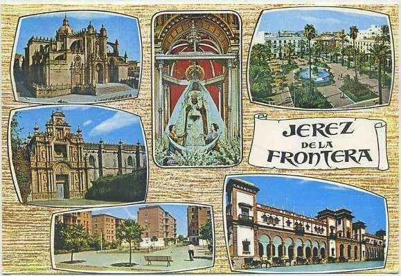 POSTAL DE JEREZ DE LA FRONTERA. VARIAS VISTAS Nº 9029