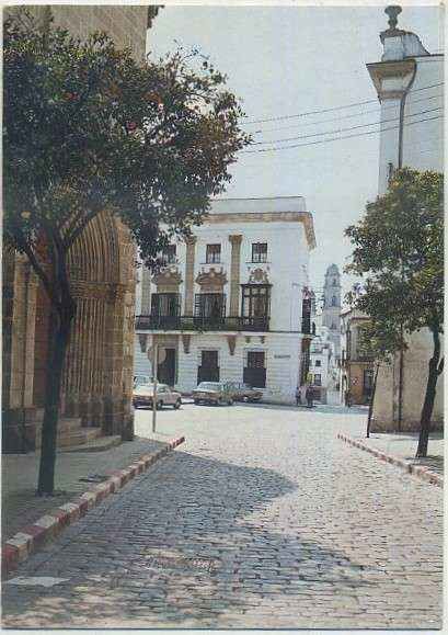 POSTAL DE JEREZ. PZA. DE LA ASUNCION. IGLESIA DE SAN DIONISIO Nº 534