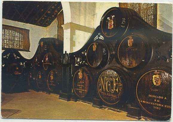 POSTAL DE JEREZ. BODEGAS GONZALEZ BYASS. BODEGA DE LOS REYES Nº 9026