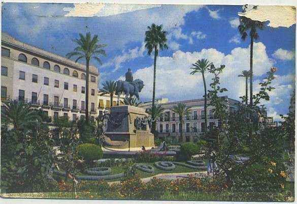 POSTAL DE JEREZ. PLAZA DE LOS REYES CATOLICOS. SERIE D-561