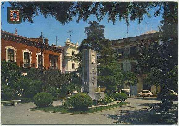 POSTAL DE JEREZ. PLAZA DEL GENERAL PRIMO DE RIVERA Nº 27