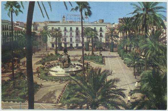 POSTAL DE JEREZ. PLAZA DE LOS REYES CATOLICOS Nº 1