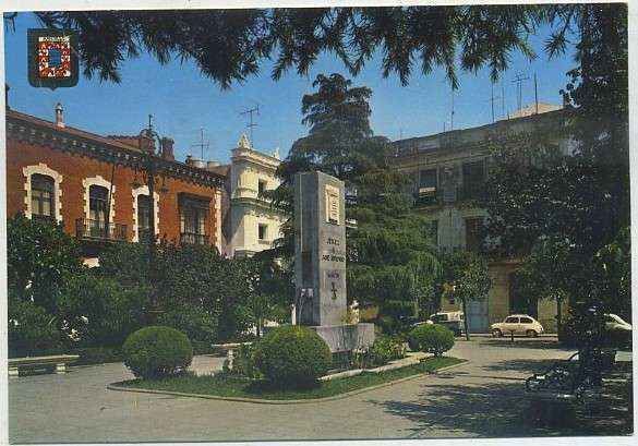 POSTAL DE JEREZ. PLAZA DEL GENERAL PRIMO DE RIVERA Nº 27