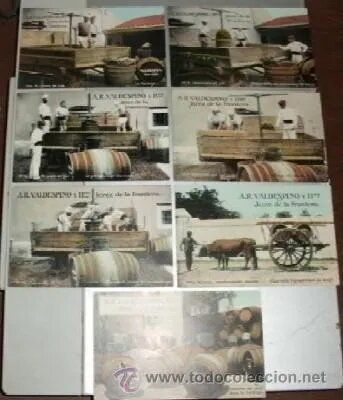 POSTAL ANTIGUA DE JEREZ. A. R. VALDESPINO Y HNO. COL. 14 POSTALES